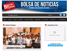 Tablet Screenshot of bolsadenoticias.net